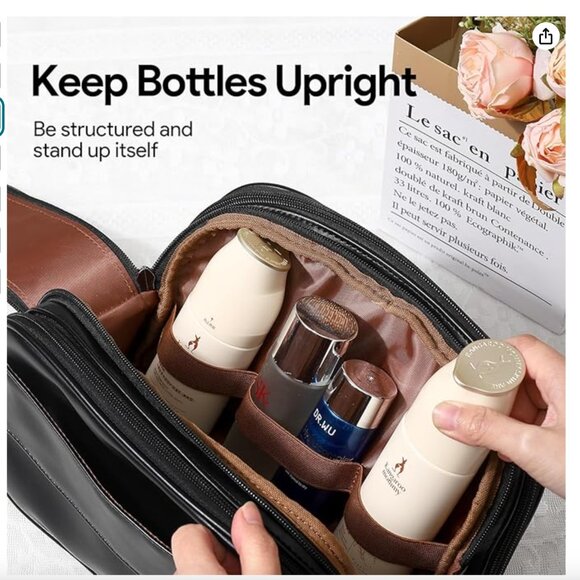 Travel Toiletry Bag with Gift Box. NEW - Picture 3 of 7